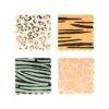 Meri-Meri Safari Animal Print Large Napkins (x 16)