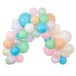 Meri-Meri Pastel Balloon & Streamer Garland (x 50 Balloons) -Meri Meri media 9b574288 7c4b 403d 91b4 23e98c3ce811