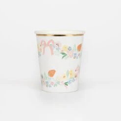 Meri-Meri Elegant Floral Cups (x 8)