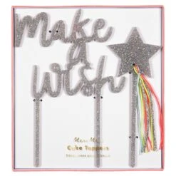 Meri-Meri Make A Wish Acrylic Toppers