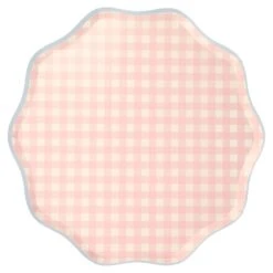 Meri-Meri Gingham Dinner Plates (x 12) 8 Meri-Meri Gingham Dinner Plates (x 12) -Meri Meri media a281bbb2 19aa 42ee 9c2a 006d1ac14f2b