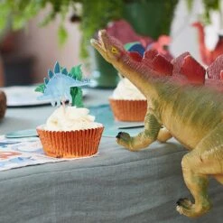 Meri-Meri Dinosaur Kingdom Cupcake Kit (x 24 Toppers) -Meri Meri media a2f19d18 29bd 4bda b826 ed649e0eb286