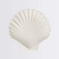 Meri-Meri Natural Reusable Bamboo Shell Plates (x 6)