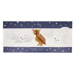 Meri-Meri Honeycomb Owls (x 3) -Meri Meri media a65d7d55 d0c1 4815 a210 004d39c6fce9