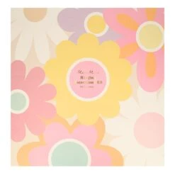 Meri-Meri Groovy Flower Hanging Decorations (x 7) -Meri Meri media a68eed58 f9de 47f4 a798 60a3d196cb3d