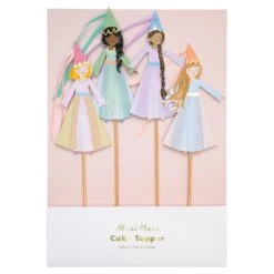 Meri-Meri Magical Princess Cake Toppers (x 4)