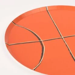 Meri-Meri Basketball Plates (x 8) -Meri Meri media a926e8b4 dadb 4ccb b0df e96df0abbeb5
