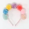 Meri-Meri Rainbow Pompom Headband