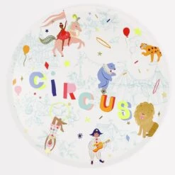 Meri-Meri Circus Dinner Plates (x 8)