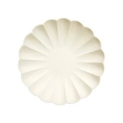 Meri-Meri Small Cream Compostable Plates (x 8)
