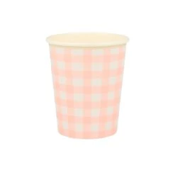 Meri-Meri Gingham Cups (x 12) -Meri Meri media b1fa1f5d 851b 4b5a b90e 198c8f14d5f4