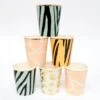 Meri-Meri Safari Animal Print Party Cups (x 8)