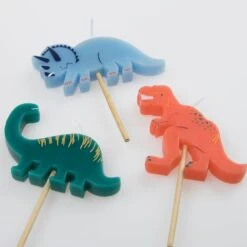 Meri-Meri Dinosaur Candles (x 5) -Meri Meri media b354fbc1 b673 4a42 8a87 867d56603d45