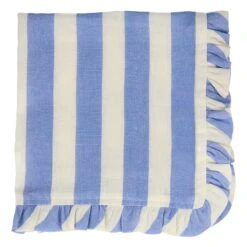 Meri-Meri Stripe Ruffle Fabric Napkins (x 4) 17 Meri-Meri Stripe Ruffle Fabric Napkins (x 4) -Meri Meri media b40bd0f9 22e7 41d7 ac54 102c03414708