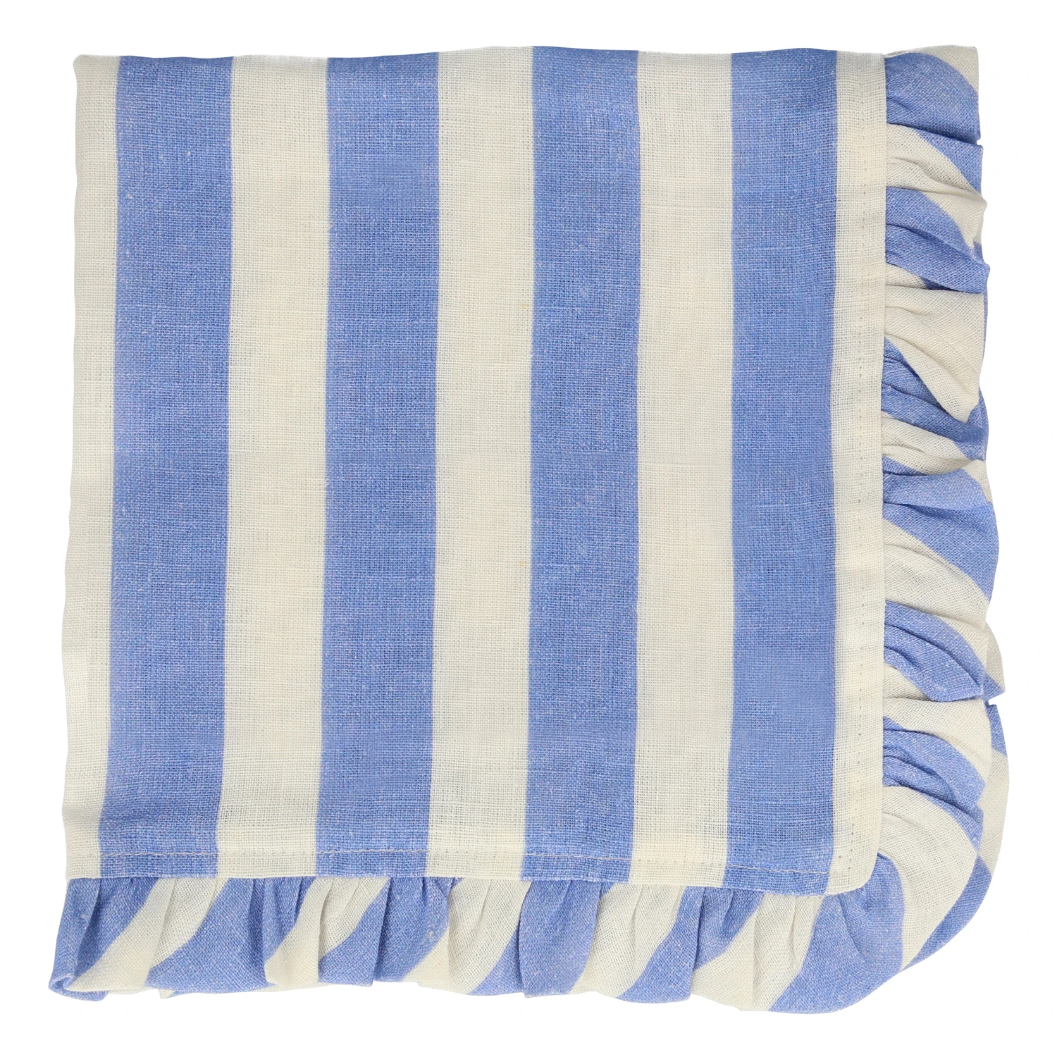 Meri-Meri Stripe Ruffle Fabric Napkins (x 4) 9 Meri-Meri Stripe Ruffle Fabric Napkins (x 4) - Image 9