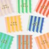 Meri-Meri Stripe Happy Birthday Large Napkins (x 16)