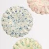 Meri-Meri Large Speckled Reusable Bamboo Plates (x 6)