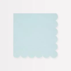Meri-Meri Summer Sky Blue Large Napkins (x 16)