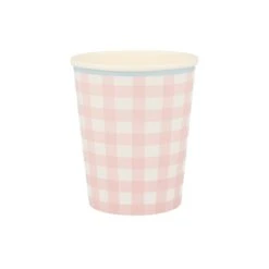 Meri-Meri Gingham Cups (x 12) -Meri Meri media bbc36504 800d 4ac5 8521 d92cc4ced346