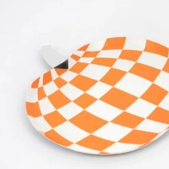 Meri-Meri Mod Pattern Pumpkin Plates (x 8) -Meri Meri media bf4cdd33 359b 4ddc 8e26 9fd66e19bdab
