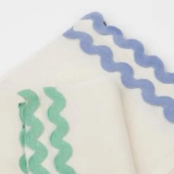 Meri-Meri Colorful Ric Rac Fabric Napkins (x 6) -Meri Meri media c6ffb15b 4cff 4991 a1e0 9ba9b38dea2a