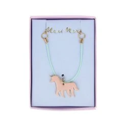 Meri-Meri Enamel Unicorn Necklace -Meri Meri media c7da822a 13c1 40ef a53b 52285645d958