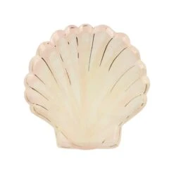 Meri-Meri Watercolor Clam Shell Plates (set Of 8)