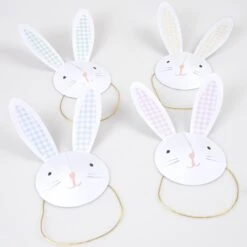 Meri-Meri Bunny Party Hats (x 6)