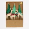 Meri-Meri Reindeer Family Cake Toppers (x 6)