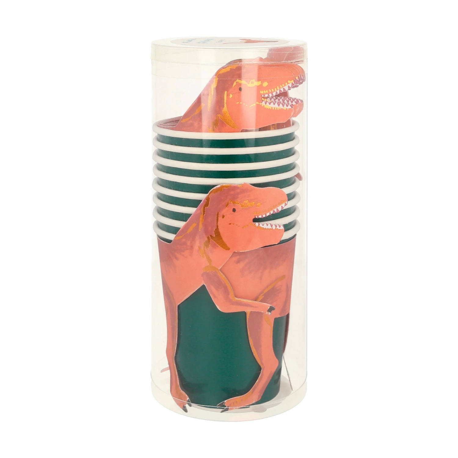 Meri-Meri T-Rex Party Cups (x 8) 3 Meri-Meri T-Rex Party Cups (x 8) - Image 3