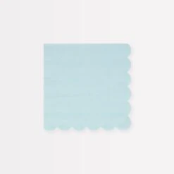 Meri-Meri Summer Sky Blue Small Napkins (x 16)
