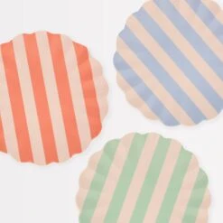 Meri-Meri Stripy Reusable Bamboo Large Plates (x 6) 17 Meri-Meri Stripy Reusable Bamboo Large Plates (x 6) -Meri Meri media d04ab4bf 8ff0 48cb 825e 7e50f698facc
