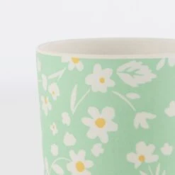 Meri-Meri Floral Reusable Bamboo Cups (x 6) -Meri Meri media d1a03e60 0429 40f1 a43d db47cb219641