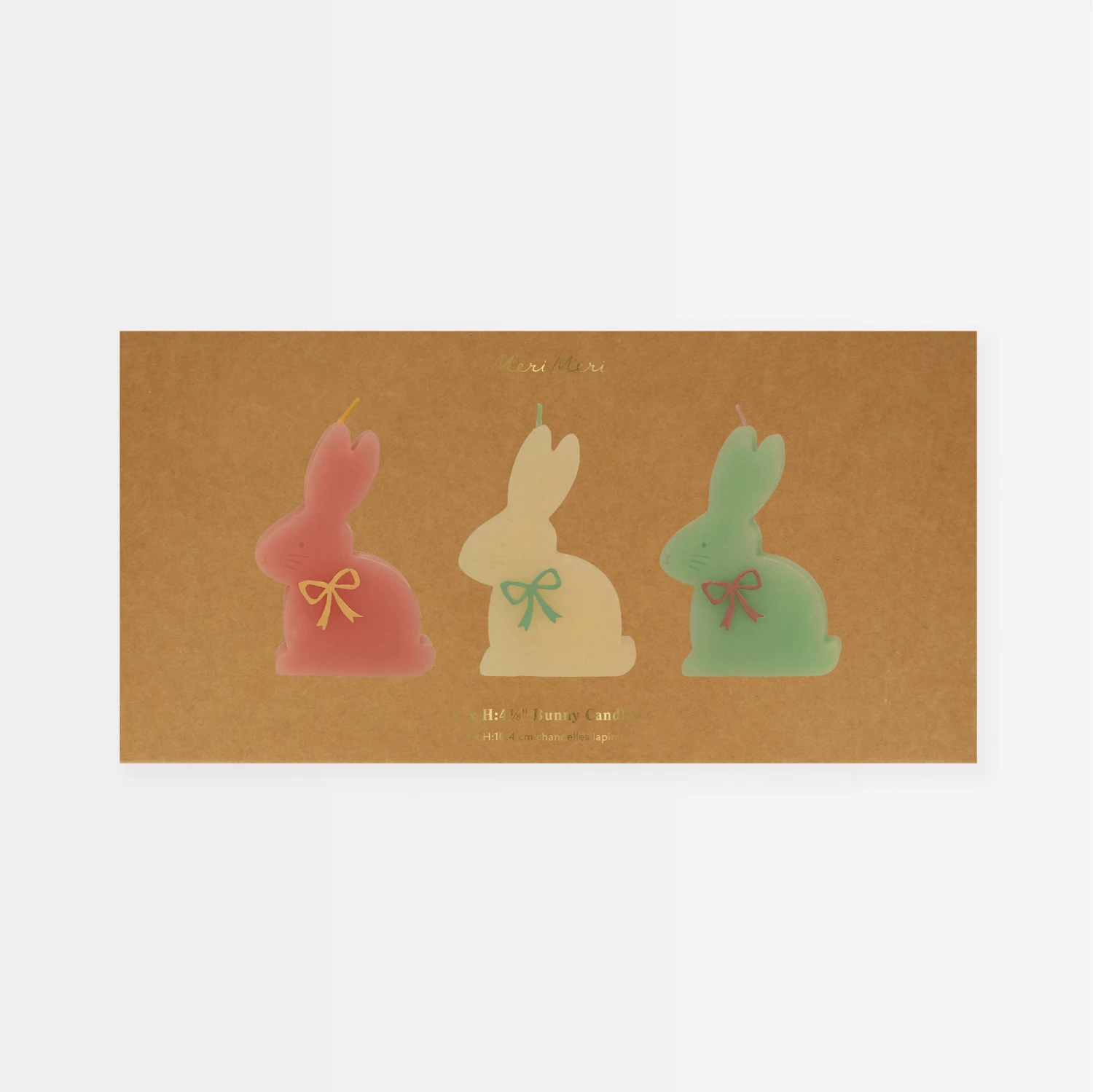 Meri-Meri Bunny Candles (x 3) 6 Meri-Meri Bunny Candles (x 3) - Image 6