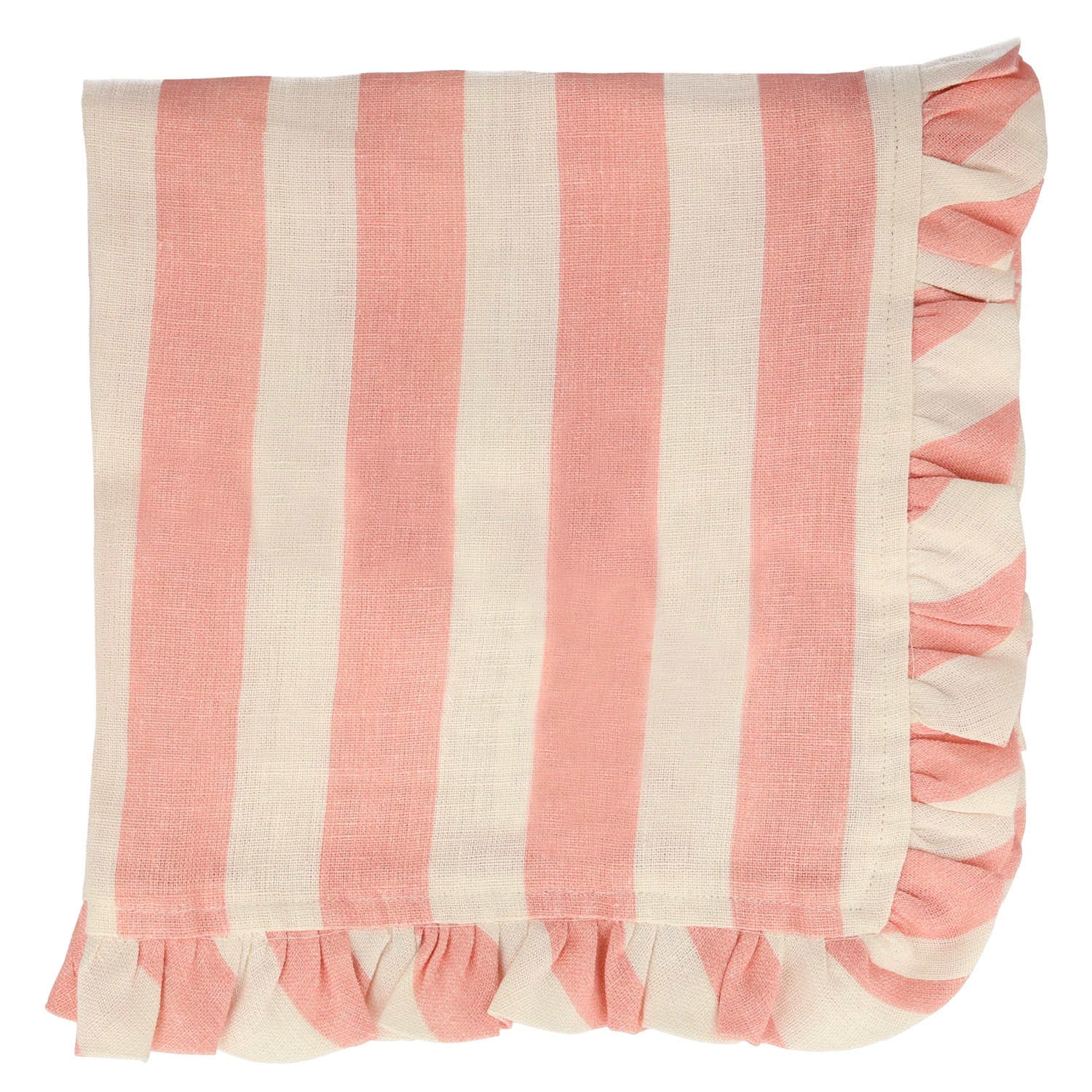 Meri-Meri Stripe Ruffle Fabric Napkins (x 4) 8 Meri-Meri Stripe Ruffle Fabric Napkins (x 4) - Image 8