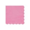 Meri-Meri Large Bubblegum Pink Paper Napkins (x 20)