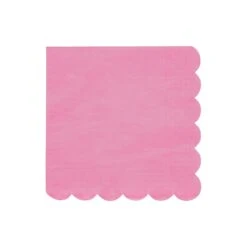 Meri-Meri Large Bubblegum Pink Paper Napkins (x 20)