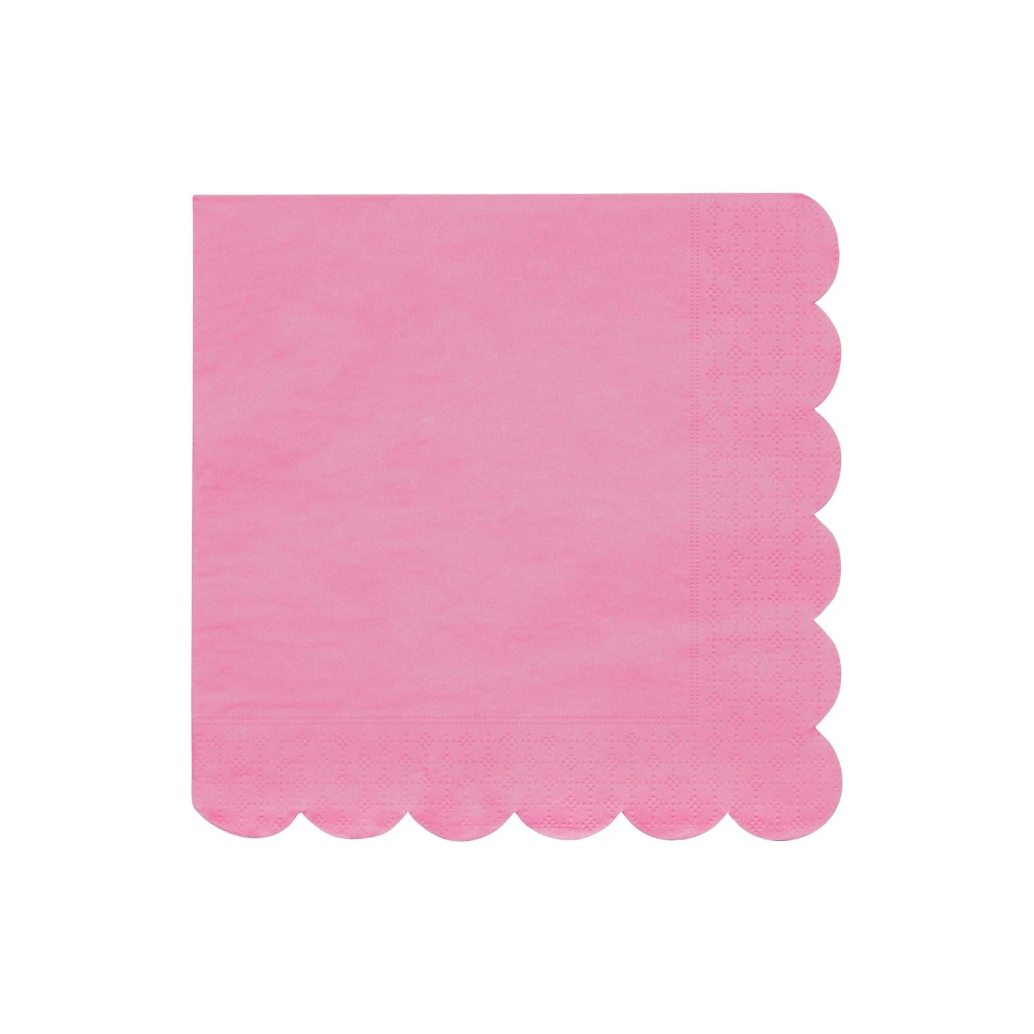 Meri-Meri Large Bubblegum Pink Paper Napkins (x 20) 1 Meri-Meri Large Bubblegum Pink Paper Napkins (x 20)