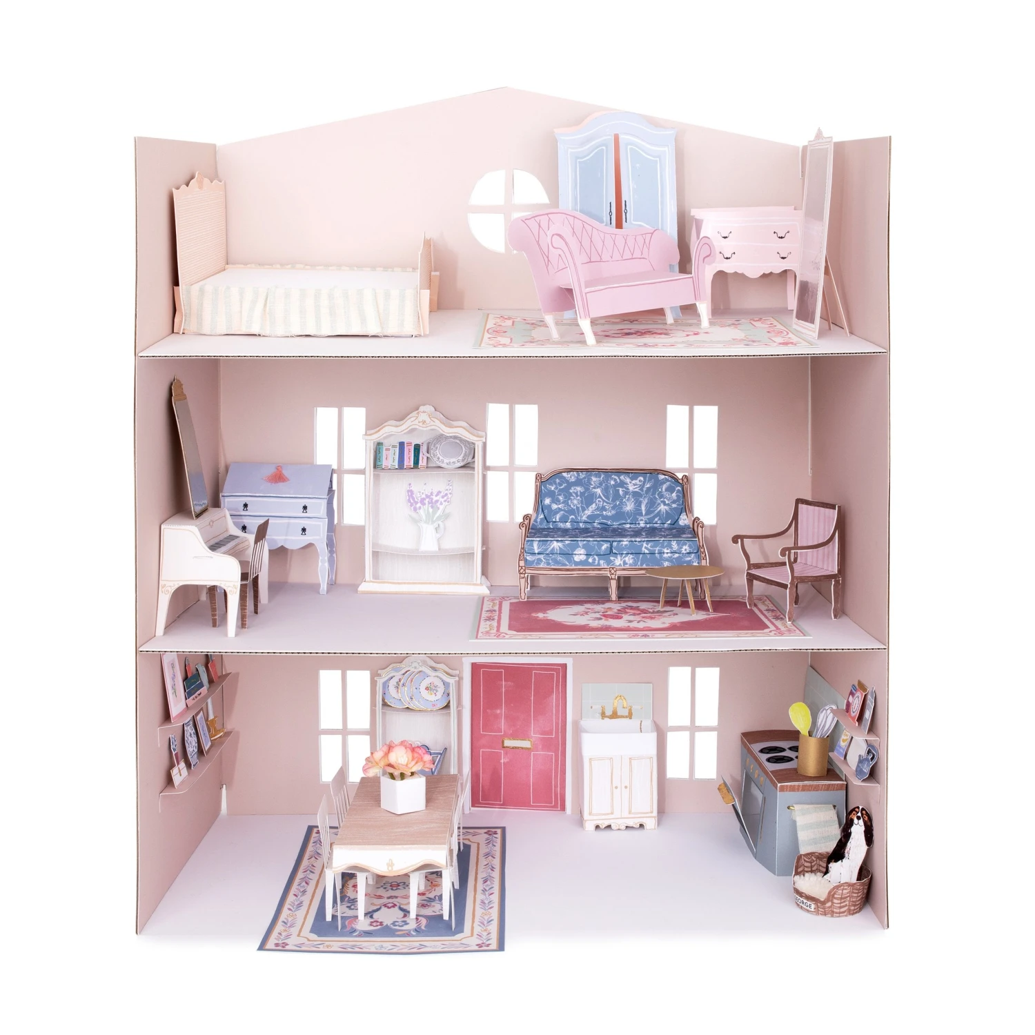 Meri-Meri Mini Paper Dolls House 1 Meri-Meri Mini Paper Dolls House