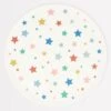 Meri-Meri Star Pattern Recycled Plastic Large Plates (x 6)