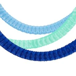Meri-Meri Blue Honeycomb Garlands (x 3)