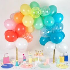 Meri-Meri Rainbow Balloon Arch Kit (x 40 Balloons) -Meri Meri media e3ee6bcb fc66 4aae ba63 d29b741bec63