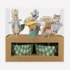 Meri-Meri Peter Rabbit™ In The Garden Cupcake Kit (x 24 Toppers)