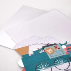 Meri-Meri Train Birthday Card -Meri Meri media e5b32364 c3b3 4ced a28b 888c859a20bc