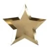 Meri-Meri Gold Foil Star Plates (x 8)