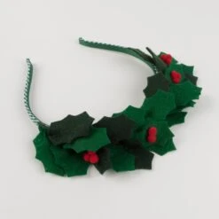 Meri-Meri Felt Holly Headband -Meri Meri media e81b8357 14db 4c05 88fa 128be200c75f
