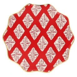Meri-Meri Block Print Dinner Plates (x 8) -Meri Meri media e9c74ea2 50fe 4569 9c24 e2502db99f5d