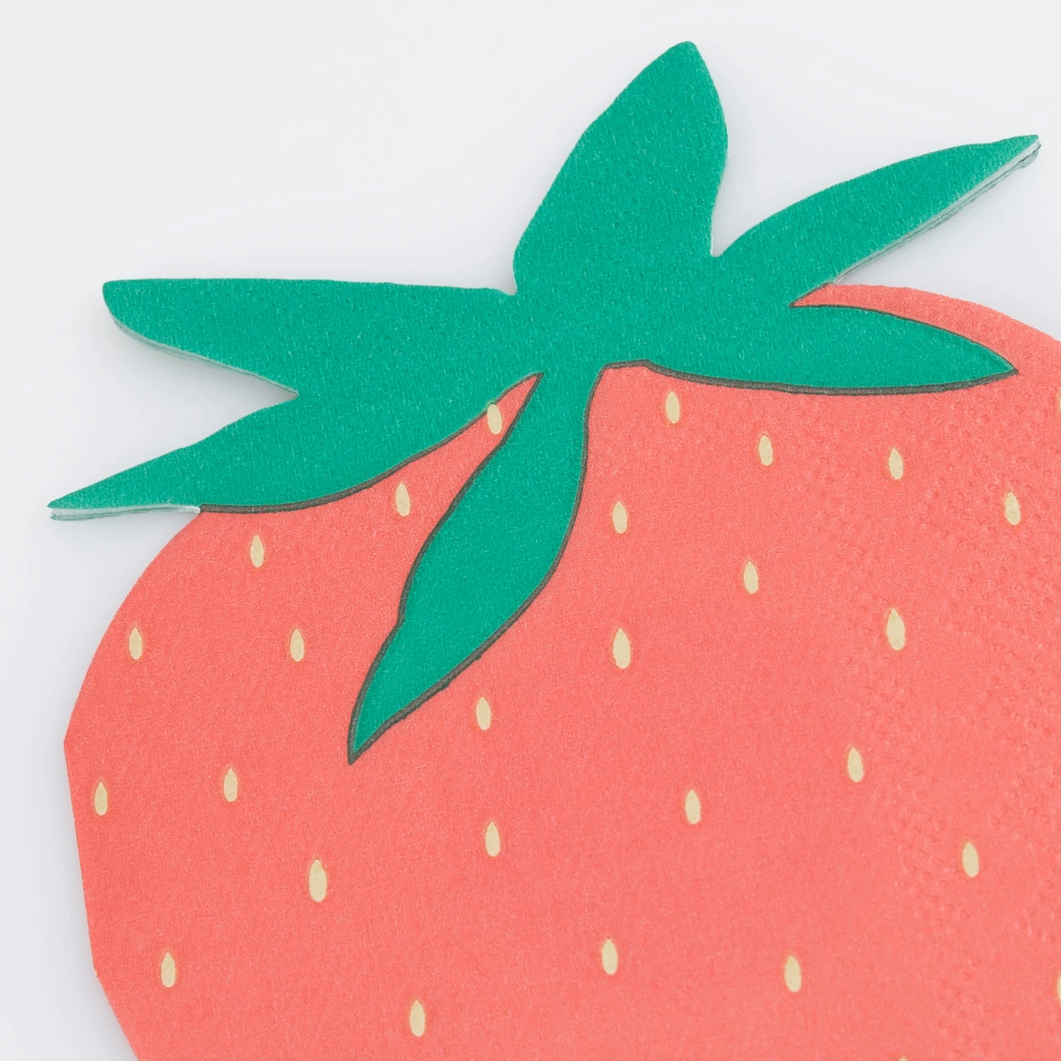Meri-Meri Strawberry Napkins (x 16) 3 Meri-Meri Strawberry Napkins (x 16) - Image 3