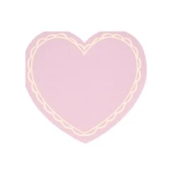 Meri-Meri Pastel Heart Large Napkins (x 16) -Meri Meri media edfa1e96 1548 4400 9417 ae01486b2c62