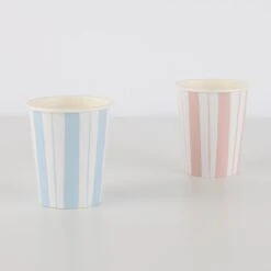 Meri-Meri Ticking Stripe Cups (x 8) 5 Meri-Meri Ticking Stripe Cups (x 8) -Meri Meri media f1e1dfc1 9fa0 4700 b781 8c466132992a